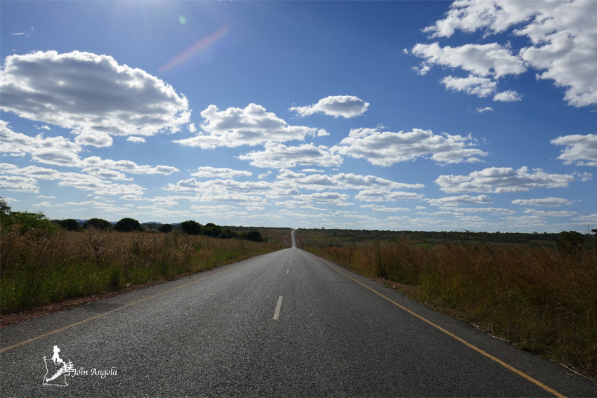 A road in the Kwanza Sul province.